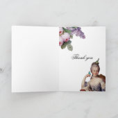 Thé au Petit Trianon - Hartelijk dank Bedankkaart (Binnen)