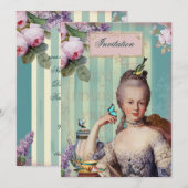 Thé au Petit Trianon Kaart (Voorkant / Achterkant)