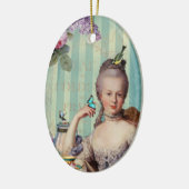 Thé au Petit Trianon Keramisch Ornament (Links)