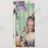 Thé au Petit Trianon Menu (Voorkant / Achterkant)