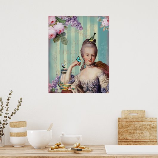 Thé au Petit Trianon Poster (Keuken)