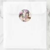 Thé au Petit Trianon - roos - alt design Ronde Sticker (Tas)