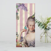 Thé au Petit Trianon - roos Menu (Staand voorkant)