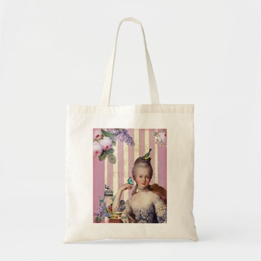 Thé au Petit Trianon - roos Tote Bag (Voorkant)