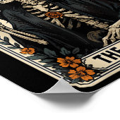 The Audacity Tarot Card  Poster (Hoek)