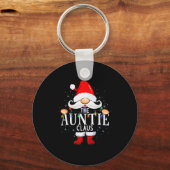 The Auntie Claus Christmas Matching Pajama Sleutelhanger (Voorkant)