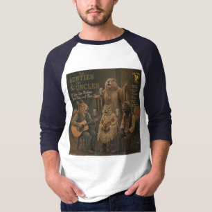 The Aunties & the Uncles Album: een Parodie T-shirt