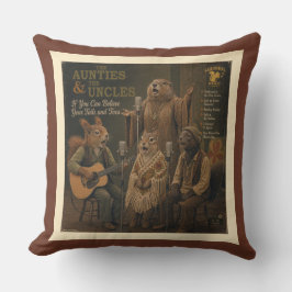 The Aunties & the Uncles: een Parodie Kussen