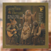 The Aunties & the Uncles: een Parodie Raamsticker (Vel 2)