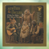 The Aunties & the Uncles: een Parodie Raamsticker (Vel 3)