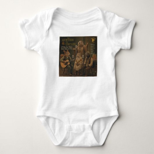 The Aunties & the Uncles: een Parodie Romper (Voorkant)