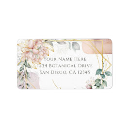 The Aureate Frame Floral Greenery Wedding  Etiket
