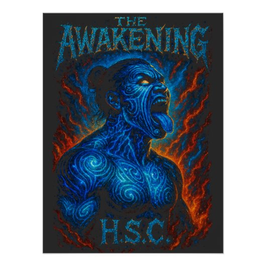 "The Awakening" 4th Album Perfect Poster (Voorkant)
