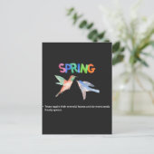 The Awakening: A Visual Tribute to Spring Briefkaart (Staand voorkant)