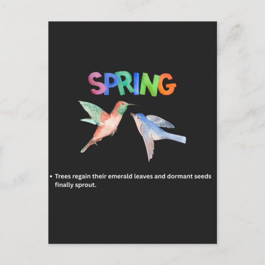 The Awakening: A Visual Tribute to Spring Briefkaart (Voorkant)