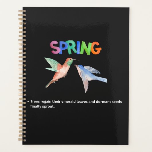 The Awakening: A Visual Tribute to Spring Planner (Voorkant)
