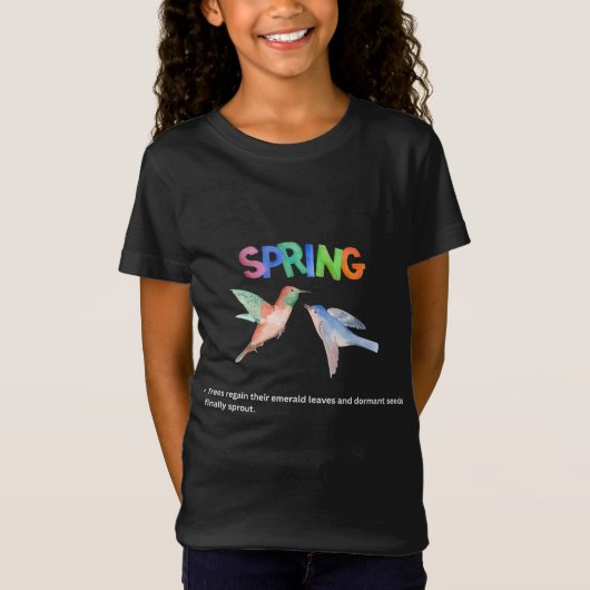 The Awakening: A Visual Tribute to Spring T-shirt (Voorkant)