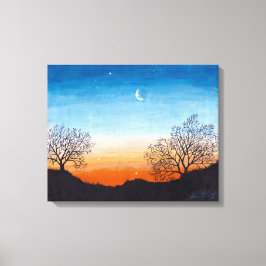 The Awakening Dawn: Canvas Standaard Afmetingen