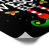 The Awesome Elf Christmas Family Matching Pajama Poster (Hoek)