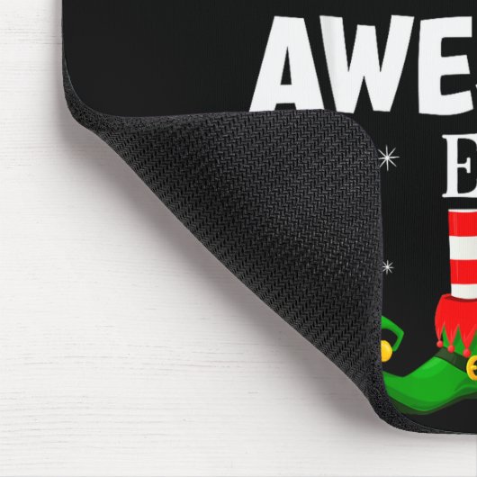 The Awesome Elf Christmas Pjs Matching Pajama  Muismat (Hoek)