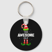 The Awesome Elf Christmas Pjs Matching Pajama  Sleutelhanger (Voorkant)