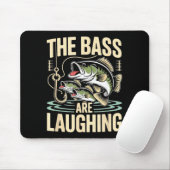 The B Are Laughing Funny Fishing Design  Muismat (Met muis)