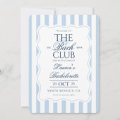 The Bach Club Bachelorette Kaart (Voorkant)