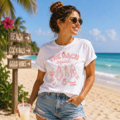 The Bach Squad Beach Edition Fijne Lijn Bruids Tri-Blend Shirt
