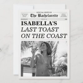 The Bachelorette Newspaper Last Toast On The Coast Kaart