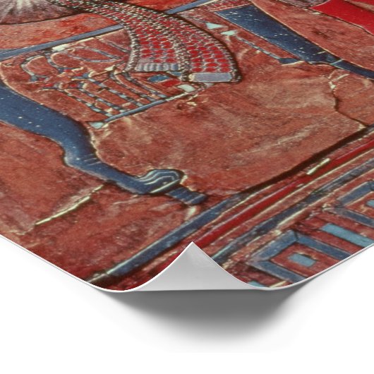 The back of the throne of Tutankhamun Poster (Hoek)