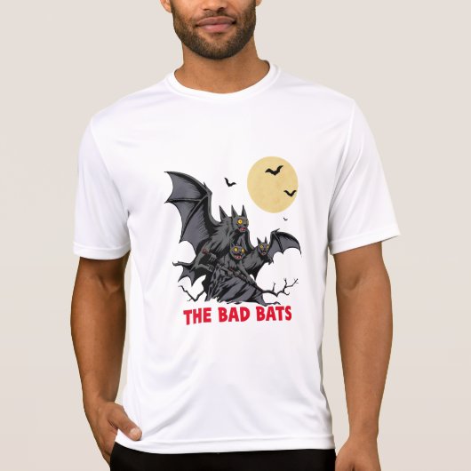 The Bad Bats - Grappig Halloween cadeau T-shirt (Voorkant)