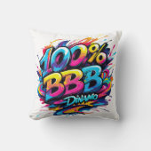 The Bad Blue Boys BBB Dinamo Zagreb Kussen (Voorkant)