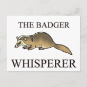 The Badger Whisperer Briefkaart (Voorkant)