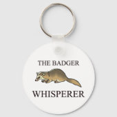 The Badger Whisperer Sleutelhanger (Voorkant)