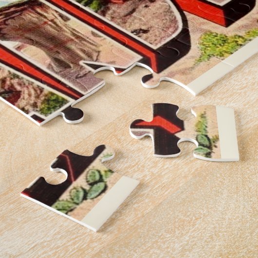 The Badlands 8x10 Postcard Legpuzzel (Zijkant)