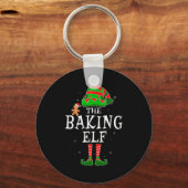 The Baking Elf Group Matching Family Christmas Coo Sleutelhanger (Voorkant)