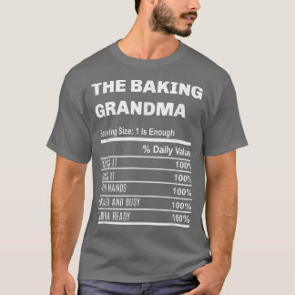 The Baking Grandma funny family reunion gift  T-shirt