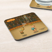 The Balancing Bunch Bier Onderzetter (Linkerzijde)