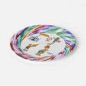 The Balancing Bunch Papieren Bordje (Gekanteld)