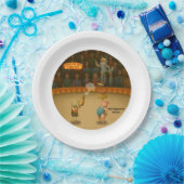 The Balancing Bunch Papieren Bordje (Feest)