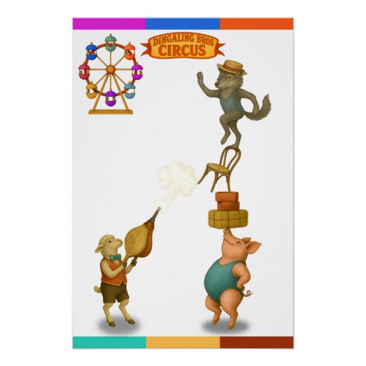 The Balancing Bunch Perfect Poster (Voorkant)