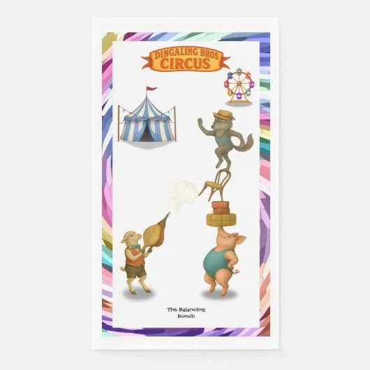 The Balancing Bunch Servet (Voorkant)