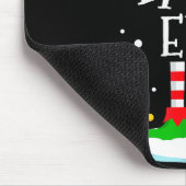 The Bald Elf Christmas Family Matching Xmas Group  Muismat (Hoek)