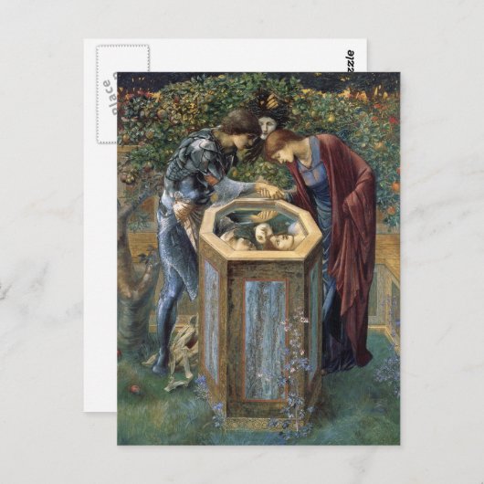 The Baleful Head beeldende kunst Briefkaart (Voorkant / Achterkant)