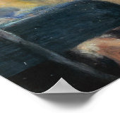 The Ball, door Pierre-Auguste Renoir Poster (Hoek)