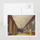The Ball Room, Hampton Court, uit 'The History of Briefkaart (Voorkant / Achterkant)