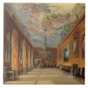 The Ball Room, Windsor Castle, uit 'Royal Residen' Tegeltje
