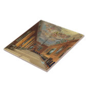 The Ball Room, Windsor Castle, uit 'Royal Residen' Tegeltje (Zijkant)