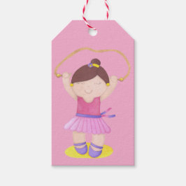 The Ballerina Jumping Rope Cadeaulabel
