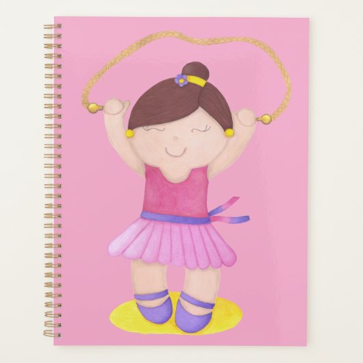 The Ballerina Jumping Rope Planner (Voorkant)